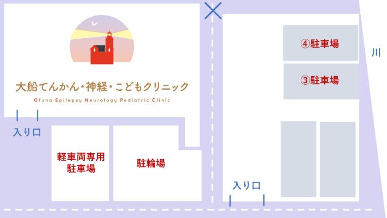 駐車場のMAP